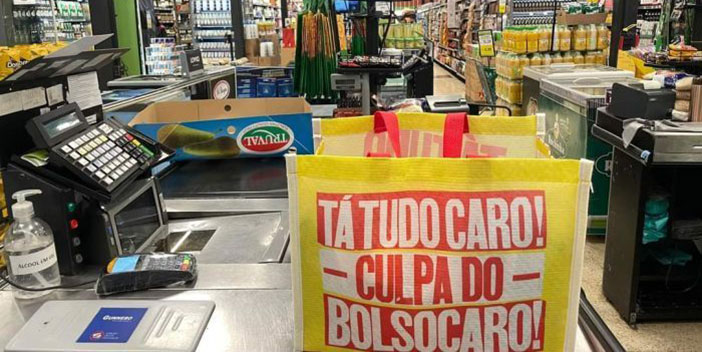 Tá caro? É culpa de Bolsonaro. Ações contra carestia bombam nas redes e nas ruas